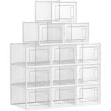 Opbergbox - Transparant - Kunststof - 30L