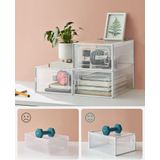 Opbergbox - Transparant - Kunststof - 30L