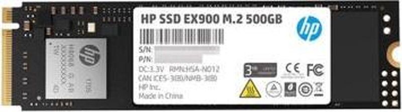 HP EX900 NVMe SSD - 500GB - M.2 PCIe 3.0