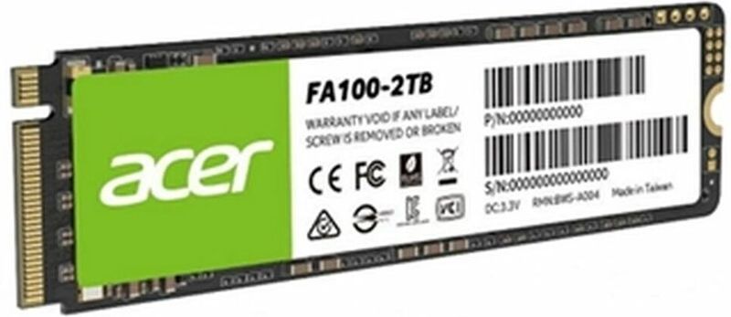 Acer BL.9BWWA.119 internal solid state drive M.2 512 GB PCI Express 3.0 3D TLC NVMe