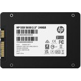 HP SSD S650 2,5 inch (6,3 cm) 240 GB SATA 1,5 Gb/s Solid State Drive, Zwart