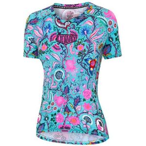 Cycology - Secret Garden - Fietsjack - Turquoise - 92% Polyester - 8% Elastaan