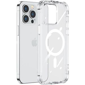 Joyroom JR-14H6 Clear Magnetic Cover for iPhone 14 Pro.