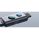 Joyroom - JR-CB7 - Bluetooth Aux Receiver - Donkergrijs - Bluetooth 5.3