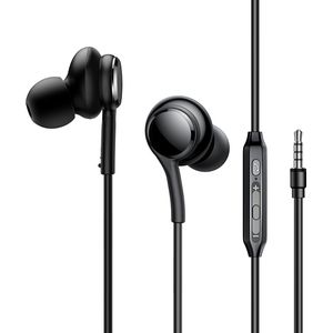 Joyroom - In Ear Oordopjes - Zwart - 120cm Kabel - Met Microfoon