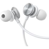 Joyroom - JR-EW03 - In-Ear Oordopjes - Wit - Draad met Microfoon