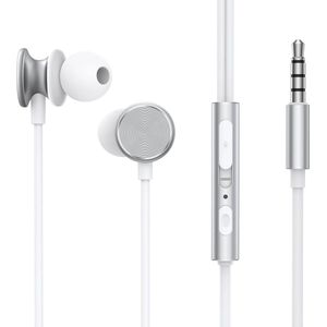 Joyroom - JR-EW03 - In-Ear Oordopjes - Wit - Draad met Microfoon