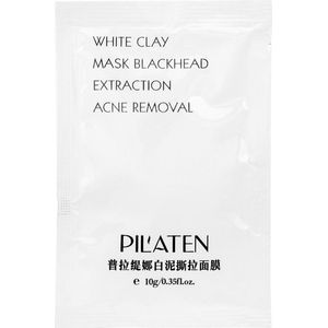 Pilaten - White Clay Mask Blackhead Extraction Acne Removal - A Cleansing Mask Against Blackheads And Acne