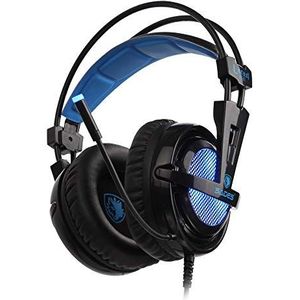 Locust Plus PC Gaming Headset SA-904 Virtual 7.1 Surround Sound en RGB Licht op Oorschelpen