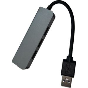 Adapter - USB naar USB3.0 en 2.0 HUB - Zwart - Kunststof