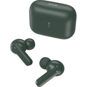 QCY T10 - 2022 model Draadloze Oortjes- donkergroen - TWS Bluetooth V5.1