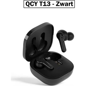 QCY T13 Draadloze Oortjes Zwart Bluetooth V5.1