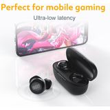 QCY T17 Bluetooth Oortelefoon - True Wireless - Wit