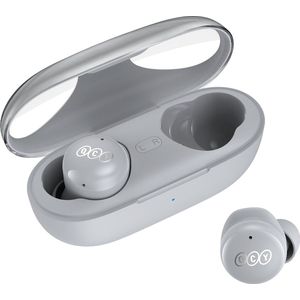 QCY T17 S - Draadloze oordopjes - lichtgrijs - 2022 - Premium earbuds
