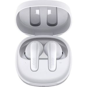 QCY Draadloze oortelefoon TWS T13x (wit) (ANC, 8 h, Draadloze), Koptelefoon, Wit
