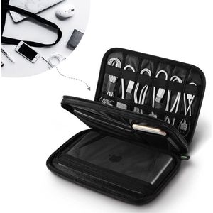 Ugreen - Harde Schijfbehuizing - Zwart - Linnen Polyester - 245x175x50 mm