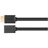 Ugreen - HDMI-Verlängerungskabeladapter 4K 10,2 Gbit/s 340 MHz 0,5 m schwarz