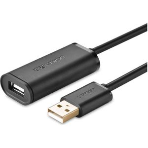 Verlängerungskabel aktiv USB 2.0 480Mbps 5m schwarz