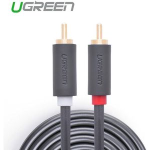 Ugreen Premium Cinch RCA naar Cinch RCA (5 m, RCA), Audiokabel