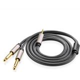 UGREEN 10613 audio kabel 1 m 2 x 6.35mm 3.5mm Zwart