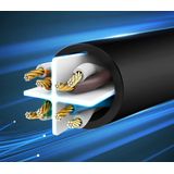 Ugreen Internetkabel 3 meter | CAT 6 | RJ45 | 1000Mbps | Zwart