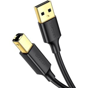 UGREEN USB cable USB-A - USB-B 2 m zwart (UGR526BLK)