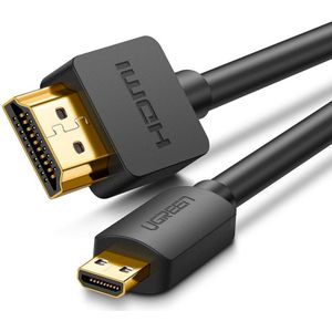 UGREEN HD127 Micro HDMI - HDMI Cable 4K 3D 1m (zwart)