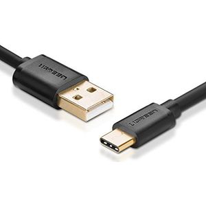 Ugreen Vergulde contacten, USB 2.0 type A naar female USB 3.1 Type-C voor Apple MacBook 12, Google Chromebook, Nokia N1 Tablet PC Surface Pro 4, 1,5 m, zwart