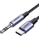 UGREEN Kabel USB USB-C - mini Jack 3.5 mm 1 m grijs (UGR440GRY)