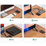 UGREEN - Externe Harde Schijf Behuizing - Zwart - SATA HDD/SSD - USB 3.0