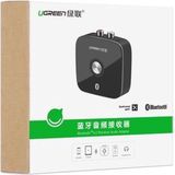 Ugreen - Mobiele Bluetooth 5.0 Audio Ontvanger - Zwart - Ingebouwde Accu