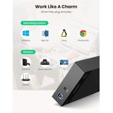 UGREEN Harde Schijf Behuizing - 3.5 inch - USB 3.0