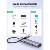 UGREEN 5-in-1 USB HUB met USB-A / USB-C / Ethernet voor Laptop/Macbook