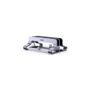 Ugreen - Laptop standaard - Dual - Aluminium - Verticaal - Verstelbaar - tot 15.6 inch