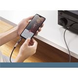 UGreen - 3.5 mm Klinke naar 6.3 mm Mini Jack Adapter - Grijs - Audio-adapter