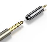 UGreen - 3.5 mm Klinke naar 6.3 mm Mini Jack Adapter - Grijs - Audio-adapter