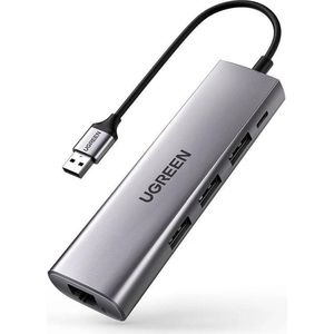 UGREEN USB 3.0 Gigabit LAN Adapter 4-in-1 voor Macbook / Windows