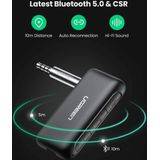 UGREEN Bluetooth Audio Receiver met 3.5MM Jack AUX Aansluiting