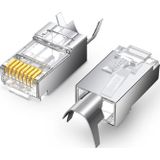 UGREEN 10X Modular Plugin Rj45 8P8C Cat 6A Cat 7 (70316)