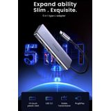 Ugreen USB C Hub 5 in 1 met 4x USB 3.2 en 1x Micro USB