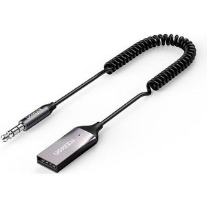 USB 2.0 naar 3.5mm jack bluetooth adapter - BT 5.0 - Ingebouwde microfoon