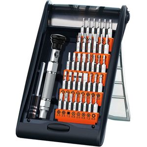 SHALL 127 In 1 Mini Elektrische Met 2000mAh Batterij Schroevendraaier Set 120 S2 Staal Bits Handmatige Penvormige Aandrijving Voor Laptops Iphones Brillen Electronica 2076018080