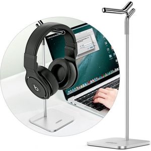 Ugreen - Universal Kopfhörer Ständer Kopfhörerhalter für Over Ear Kopfhörer Headset in Silber