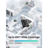 UGREEN - Bluetooth 5.0 Adapter - Zwart - USB Dongle voor PC