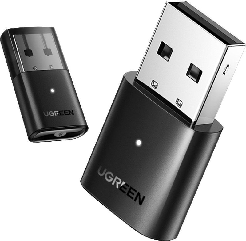 UGREEN - Bluetooth 5.0 Adapter - Zwart - USB Dongle voor PC