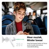 UGREEN HiTune T3 Earphones - Draadloos - Noise Cancelling - Wit