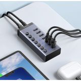 UGREEN - USB Hub 7 Poort - Zwart - USB 3.0 - 24W Voeding