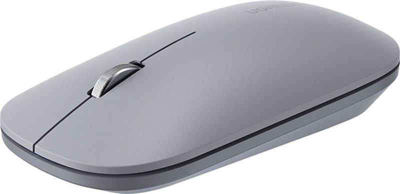 Ugreen - Draadloze Muis - Grijs - Slank Ontwerp - Dubbele Modus - Instelbare DPI