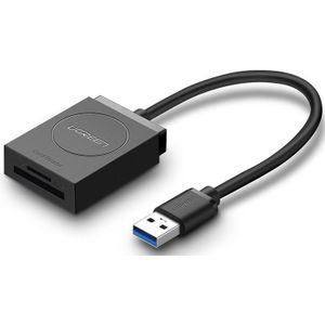 Ugreen SD/Micro SD-Kaartlezer - USB 3.0 - Zwart