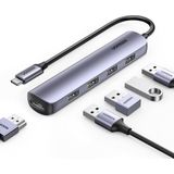 UGREEN - 9 in 1 USB C Dockingstation - Zwart - Aluminium